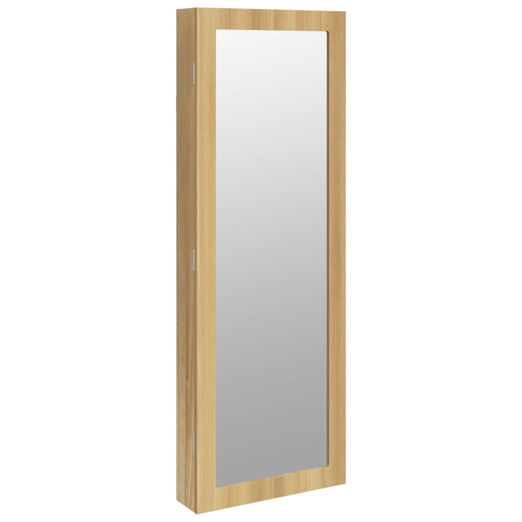 Mirror Jewellery Cabinet Wall Mounted 37,5x10x106 cm