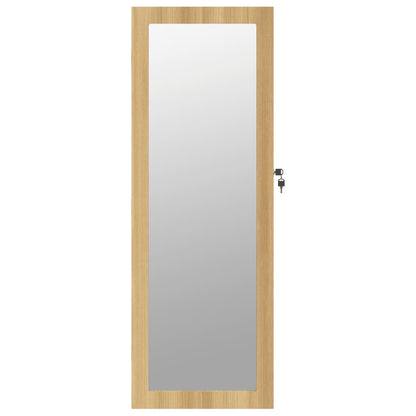 Mirror Jewellery Cabinet Wall Mounted 37,5x10x106 cm