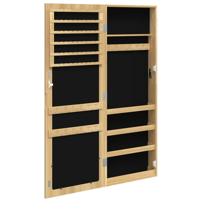 Mirror Jewellery Cabinet Wall Mounted 37,5x10x106 cm