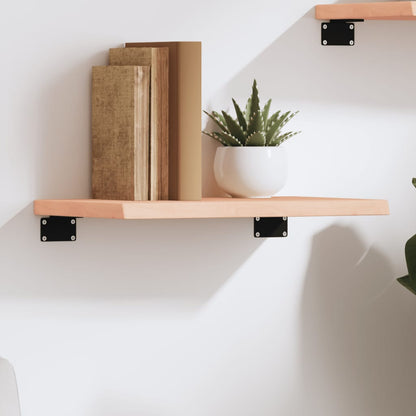 Wall Shelf 40x30x2 cm Untreated Solid Wood Oak
