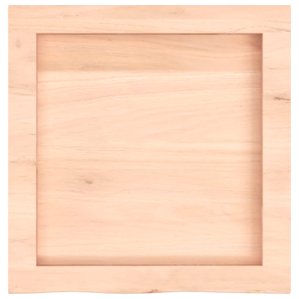 Wall Shelf 40x40x(2-4) cm Untreated Solid Wood Oak