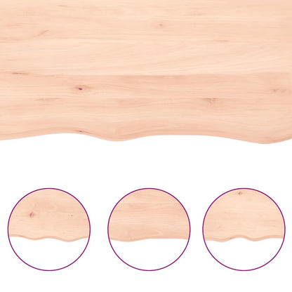 Wall Shelf 40x40x(2-6) cm Untreated Solid Wood Oak