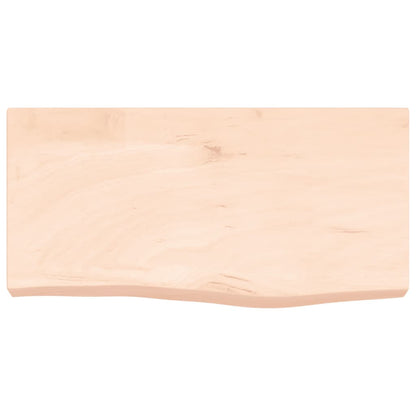 Wall Shelf 60x30x(2-6) cm Untreated Solid Wood Oak
