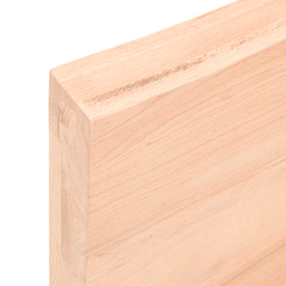 Wall Shelf 60x30x(2-6) cm Untreated Solid Wood Oak