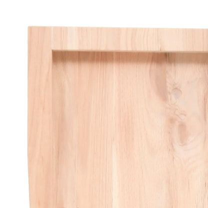 Wall Shelf 60x40x(2-4) cm Untreated Solid Wood Oak
