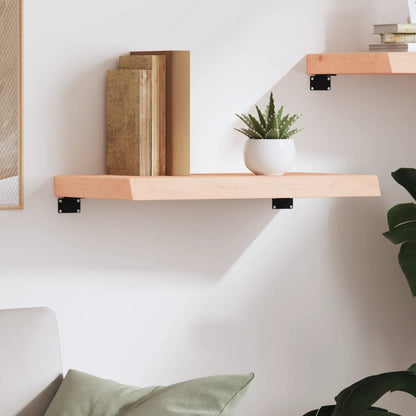 Wall Shelf 60x40x(2-6) cm Untreated Solid Wood Oak