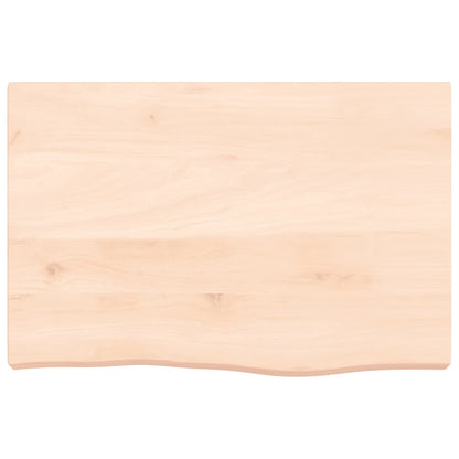 Wall Shelf 60x40x(2-6) cm Untreated Solid Wood Oak