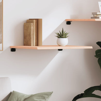Wall Shelf 60x50x2 cm Untreated Solid Wood Oak