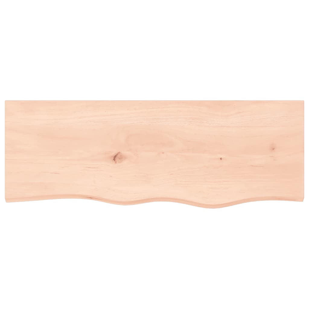 Wall Shelf 80x30x(2-4) cm Untreated Solid Wood Oak