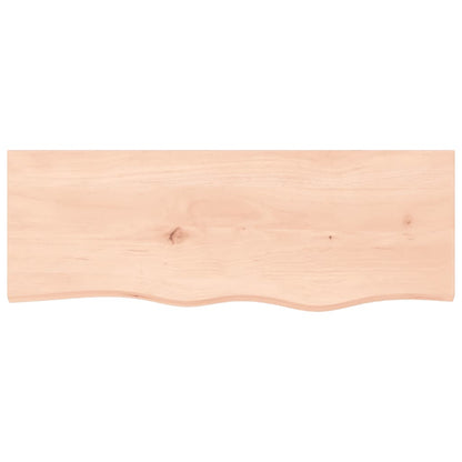 Wall Shelf 80x30x(2-4) cm Untreated Solid Wood Oak