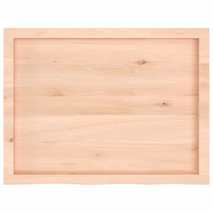 Wall Shelf 80x60x(2-6) cm Untreated Solid Wood Oak
