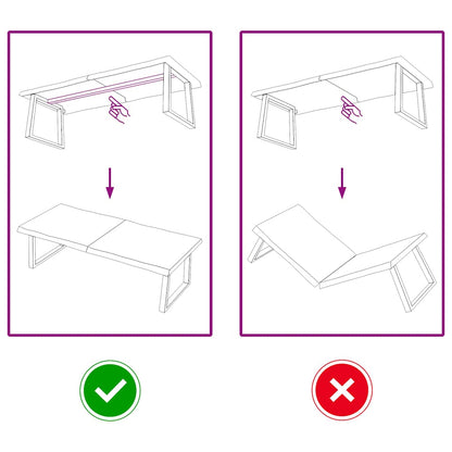 Table Top 140x60x(2-6) cm Untreated Solid Wood Live Edge