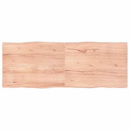 Table Top Light Brown 160x60x(2-4) cm Live Edge