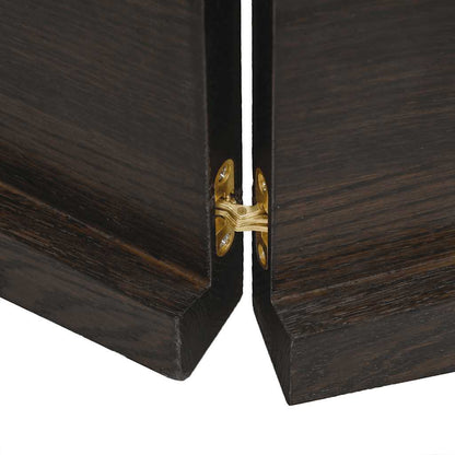 Table Top Dark Brown 180x40x(2-4) cm Treated Solid Wood Live Edge