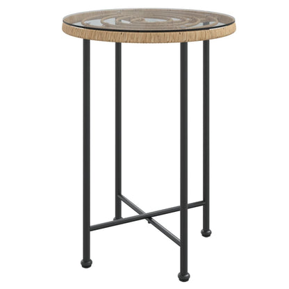 Garden Dining Set | Black | Steel | Garden Dining Set | Round | Modern