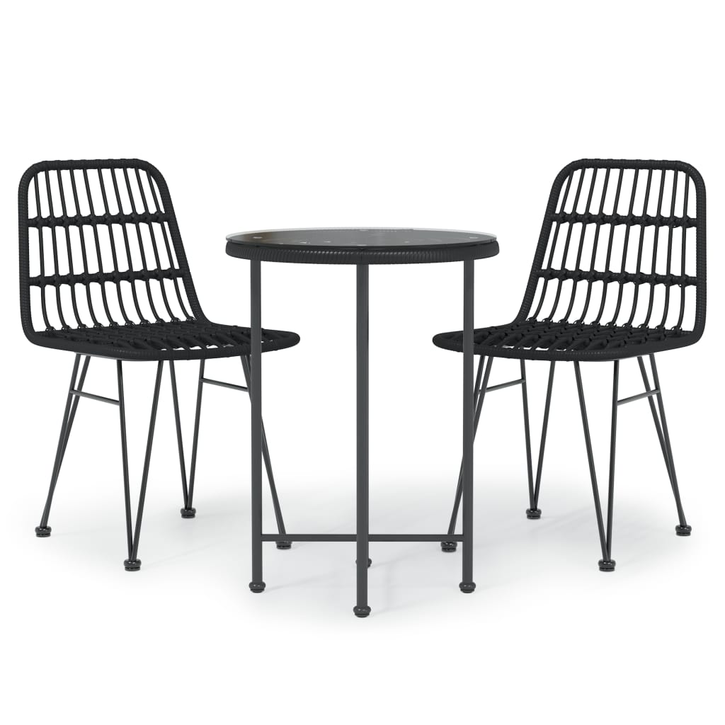 Garden Dining Set | Black