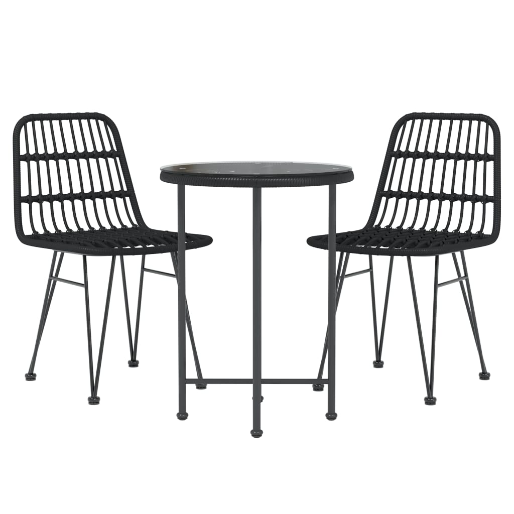 Garden Dining Set | Black