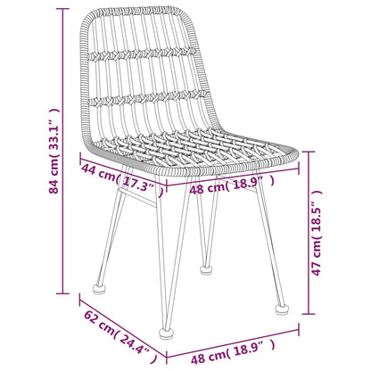 Garden Dining Set | Black