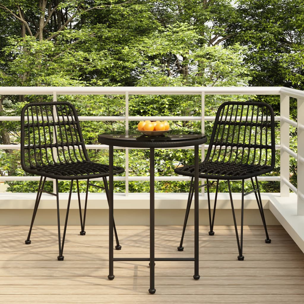 Garden Dining Set | Black