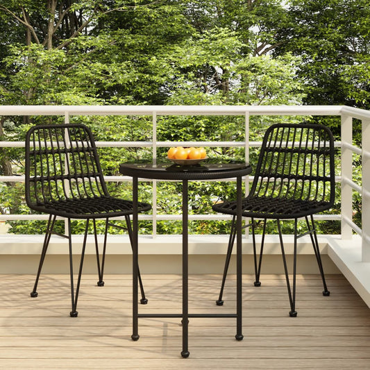 Garden Dining Set | Black