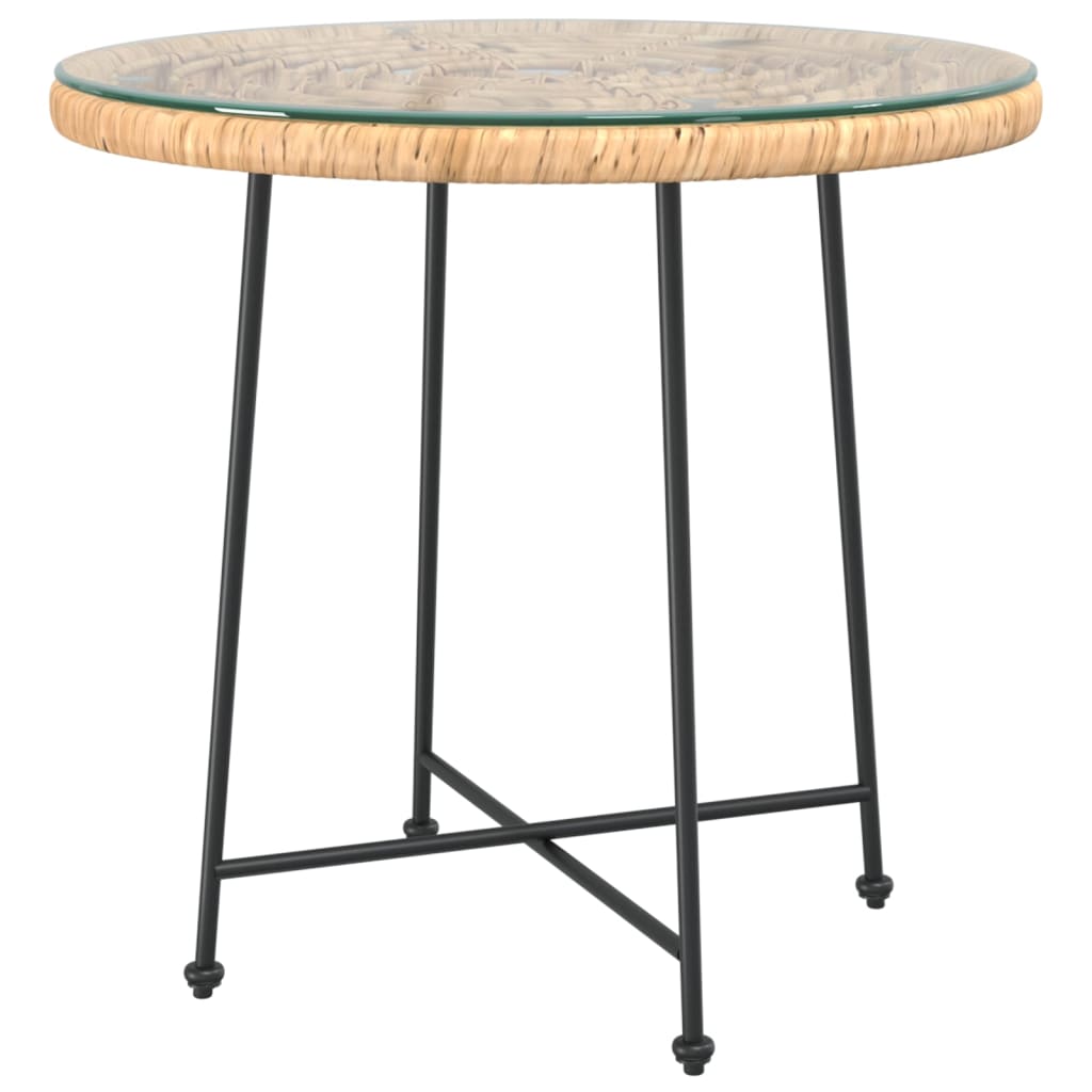 Garden Dining Set | Black | Poly Rattan | Medium | Tough