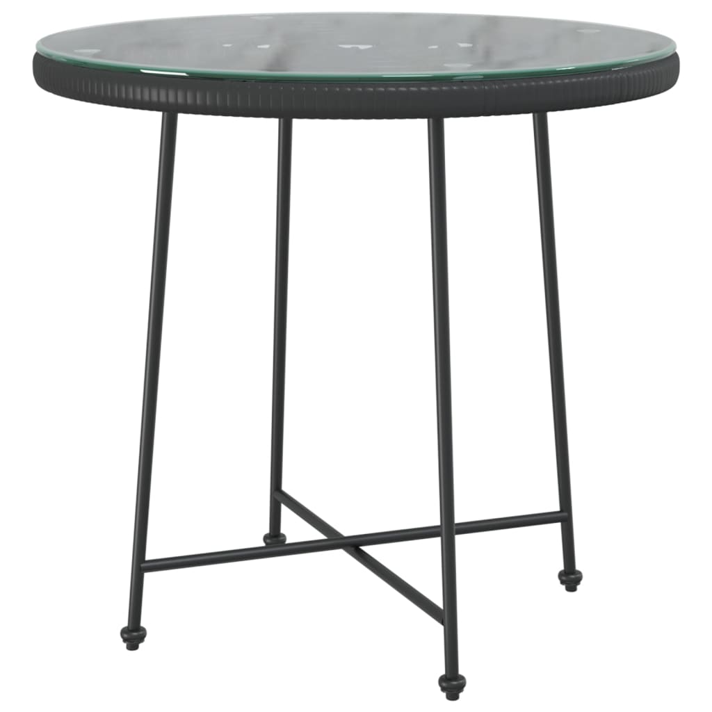 Garden Dining Set | Black | Steel | Medium | Durable | Garden Dining Set