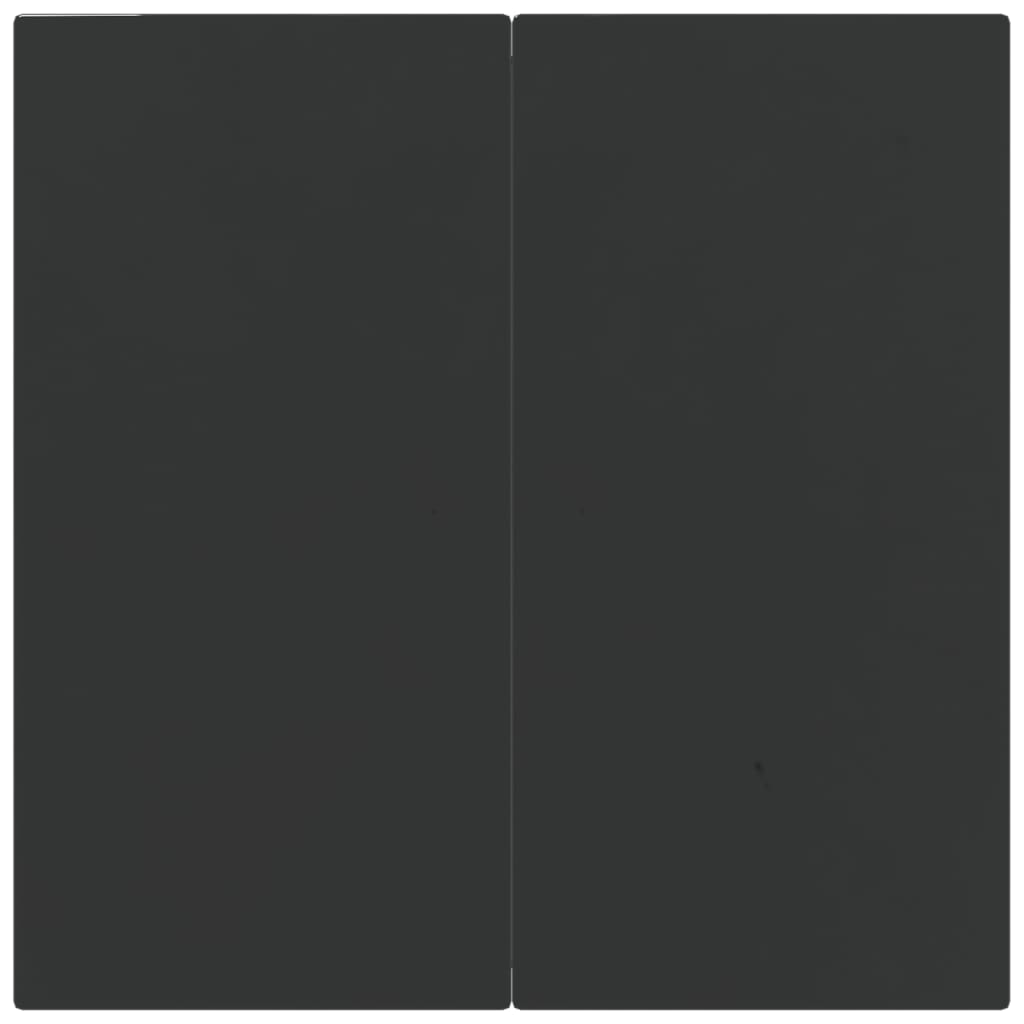 Garden Dining Set | Black | Steel, Tempered Glass, Polyethylene | Medium