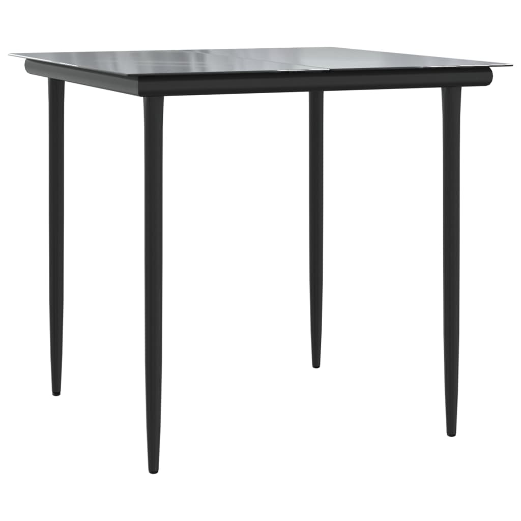 Garden Dining Set | Black
