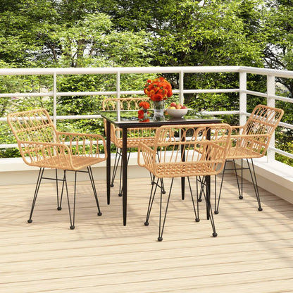 Garden Dining Set | Black
