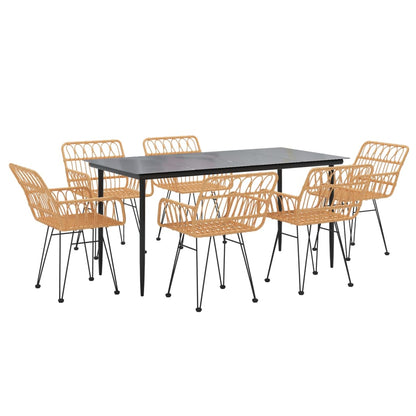 Garden Dining Set | Black