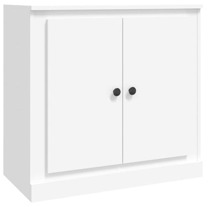 Sideboards 3 pcs White Engineered Wood
