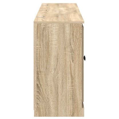 Sideboards 3 pcs Sonoma Oak Engineered Wood