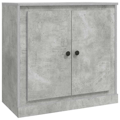 Sideboards 3 pcs Concrete Grey Engineered Wood