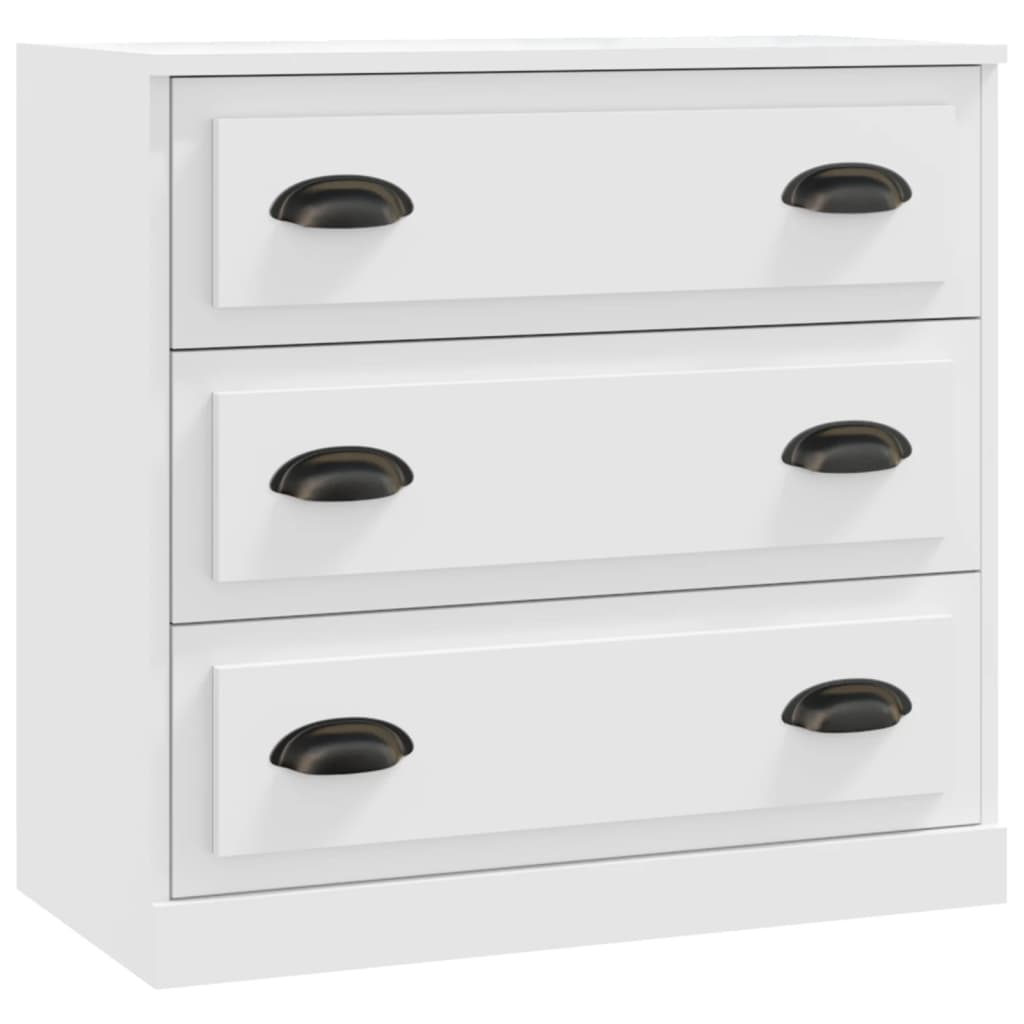 Sideboard |  Set of 2 | White | Engineered Wood | Medium | Sideboard
