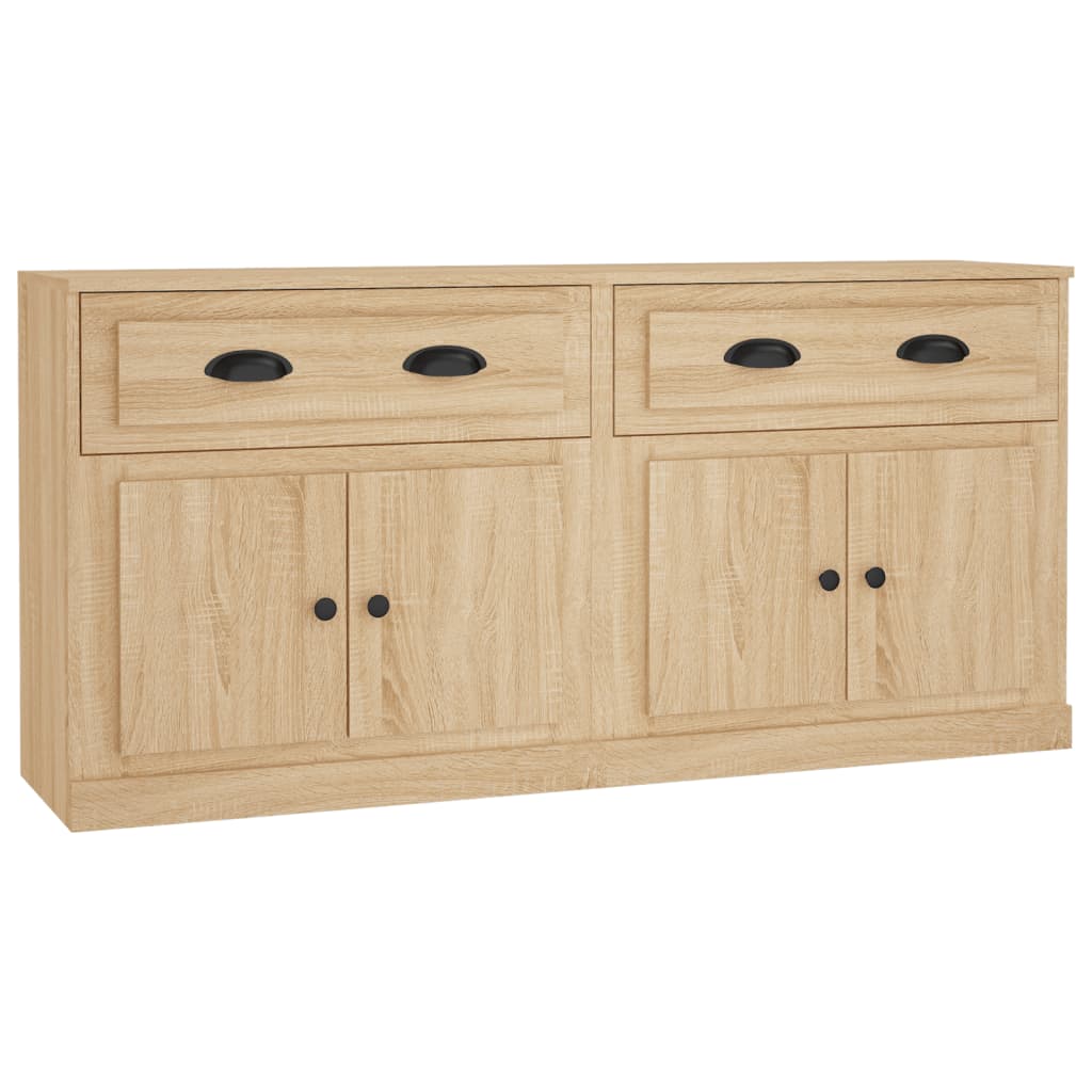 Sideboards 2 pcs Sonoma Oak Engineered Wood