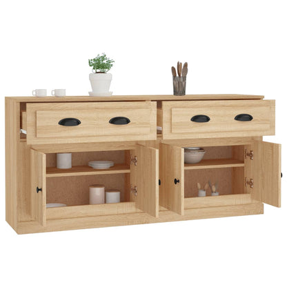 Sideboards 2 pcs Sonoma Oak Engineered Wood