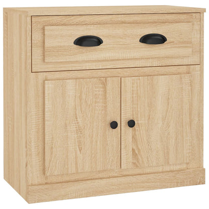 Sideboards 2 pcs Sonoma Oak Engineered Wood