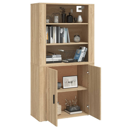 Highboard Sonoma Oak Engineered Wood