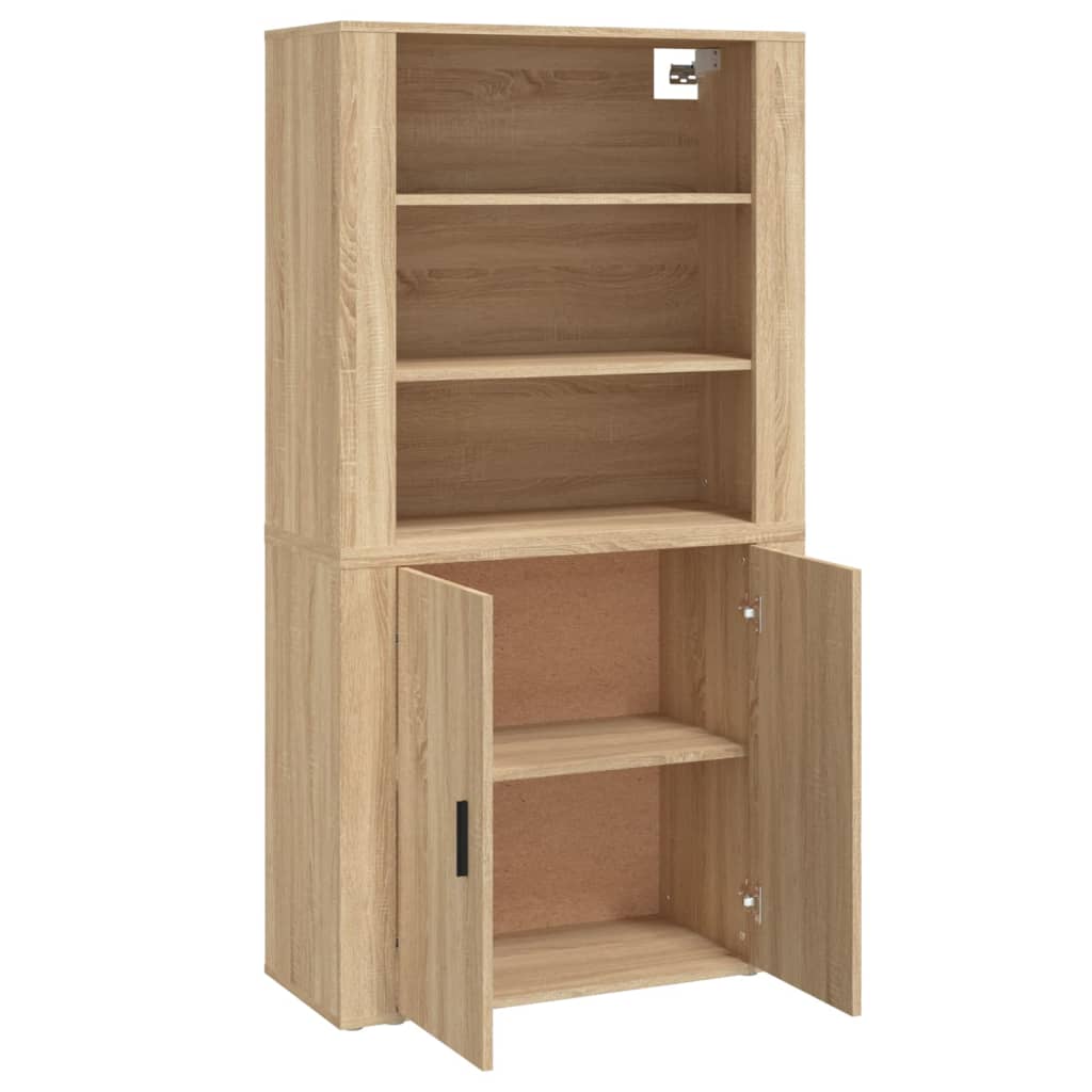 Highboard Sonoma Oak Engineered Wood