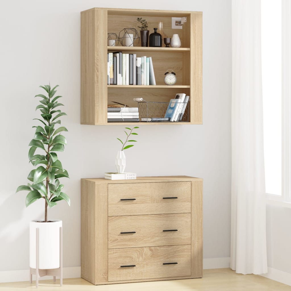 Highboard Sonoma Oak Engineered Wood