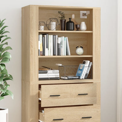Highboard Sonoma Oak Engineered Wood