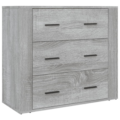 Highboard Grey Sonoma Engineered Wood