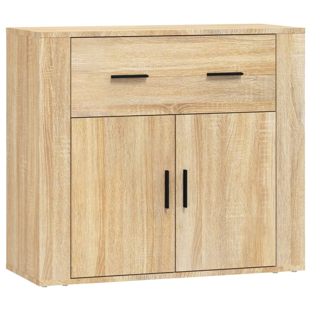 Sideboard | Set of 3 | Sonoma Oak | Engineered Wood | Medium | Sideboard