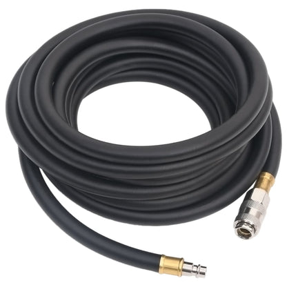 Hybrid Air Hose Black 0.6" 5 m Rubber and PVC
