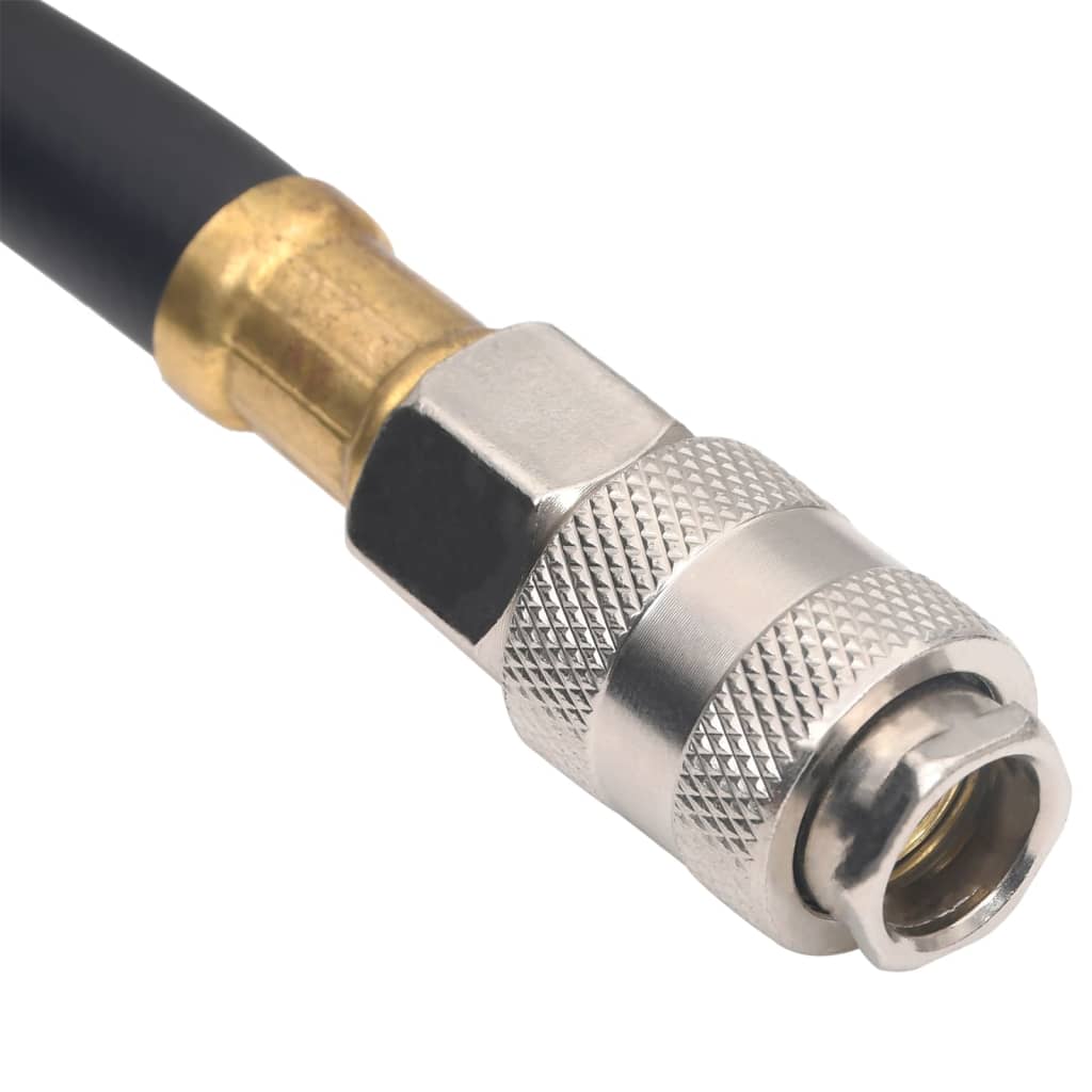 Hybrid Air Hose Black 0.6" 5 m Rubber and PVC