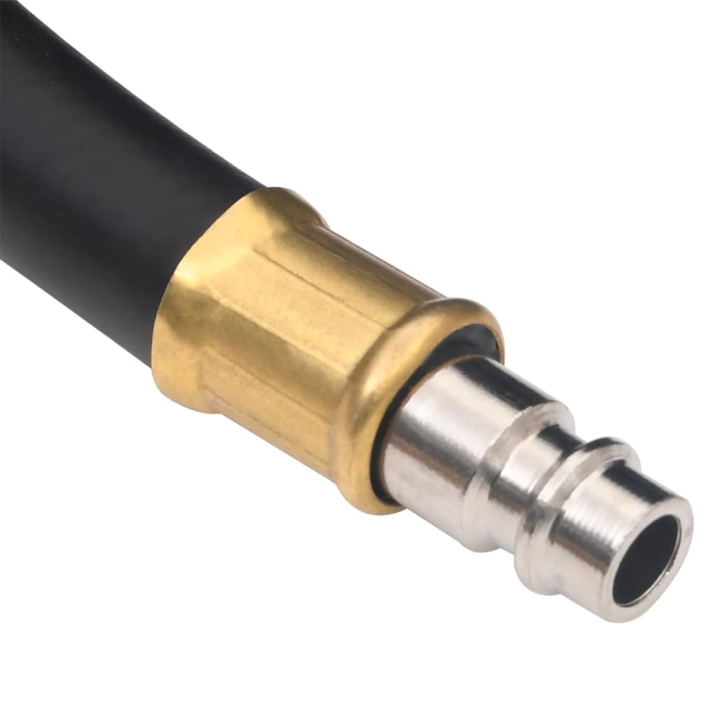 Hybrid Air Hose Black 0.6" 5 m Rubber and PVC