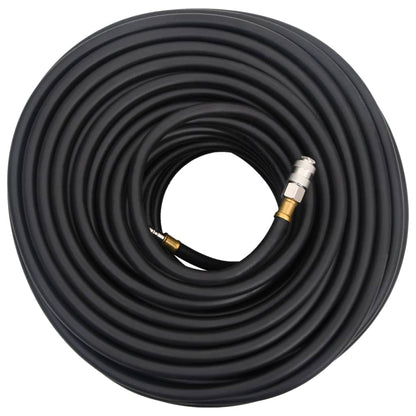 Hybrid Air Hose Black 0.6" 20 m Rubber and PVC