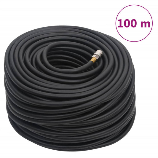 Hybrid Air Hose Black 0,6" 100 m Rubber and PVC