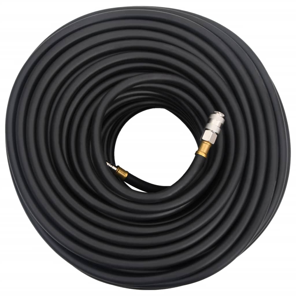 Hybrid Air Hose Black 0.6" 100 m Rubber and PVC