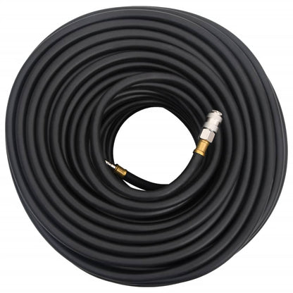 Hybrid Air Hose Black 0.6" 100 m Rubber and PVC
